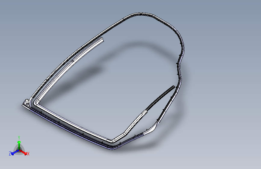 海马CE-1 右后车门附件装置