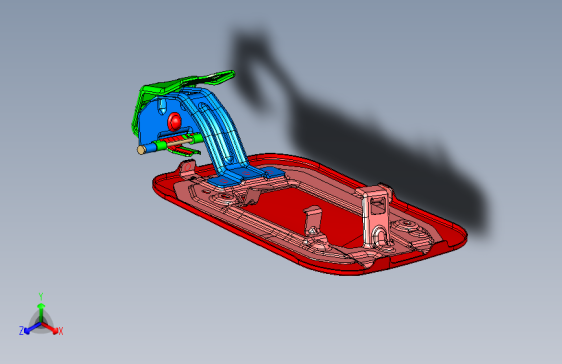 力帆530 A5401900加油口盖总成