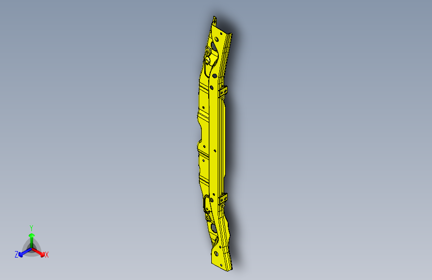 力帆820 G8401100-D01-20121015水箱上横梁组件