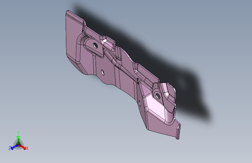 力帆820 G8412630-D01-20121015通风盖板右安装板组件