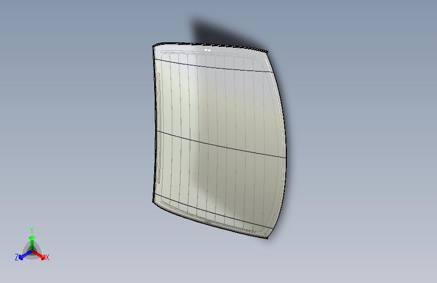 海马CE-1 后窗玻璃装置