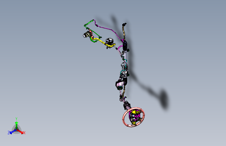 力帆820 G3400-转向系统