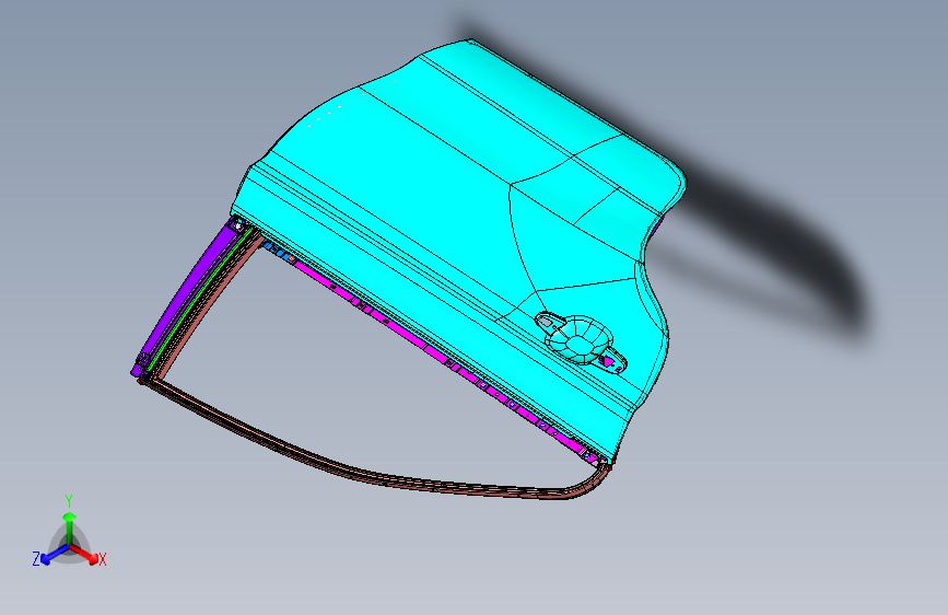 力帆820 G6201020-D01-20121015右后门装配总成 (2)
