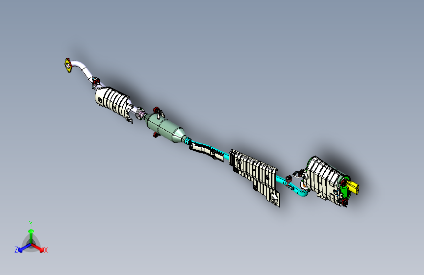 力帆820 G1200-排气系统