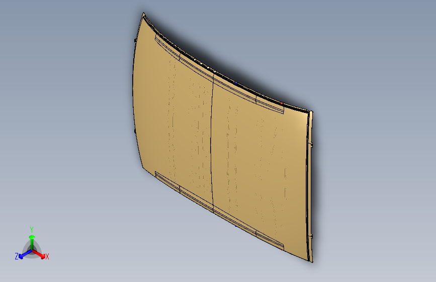 力帆820 G5701100B-D01-20121015顶盖总成（不带天窗）