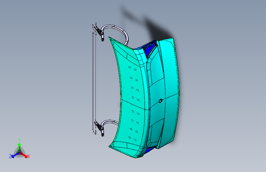 海马CE-2 12_行李舱门总成_TRUNK ASSY1-IN WHINTE