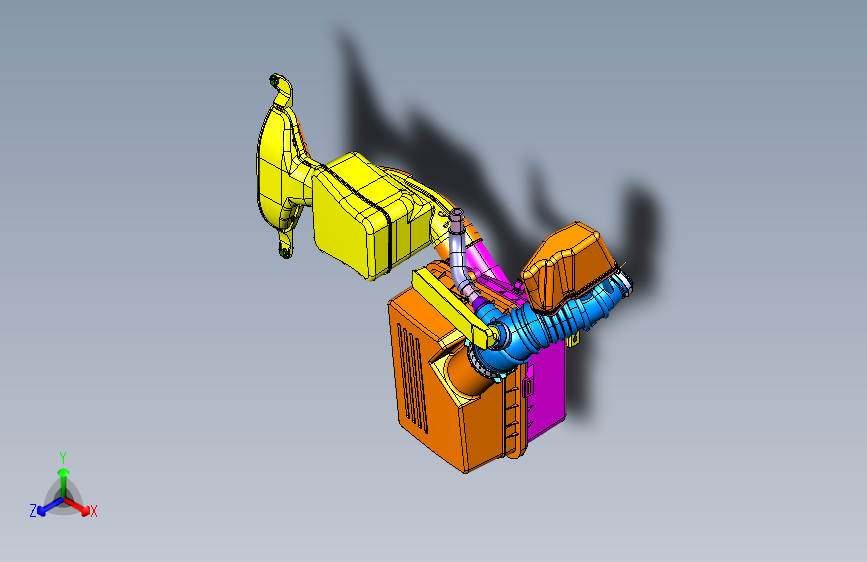 力帆820 GBA1109-进气系统