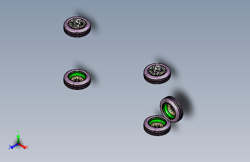力帆820 G3100-车轮（钢轮）
