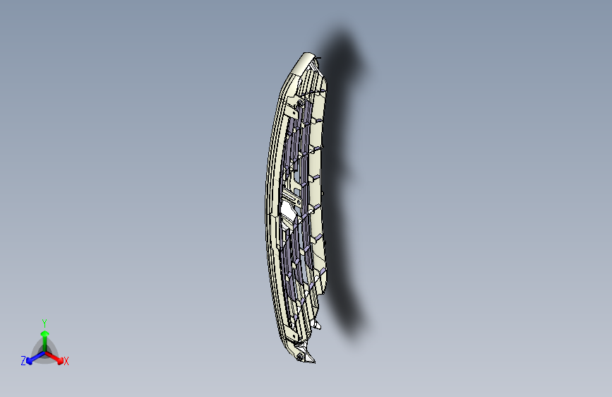 力帆820 前上格栅
