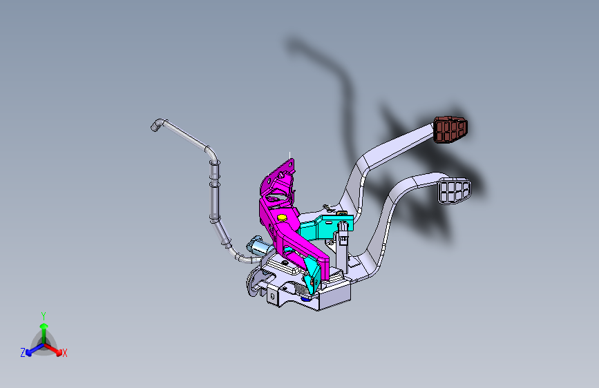 海马M2 MA10-43-000M1-1 制动与离合
