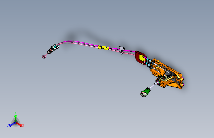 海马M2 MA10-46-000M1变速机构
