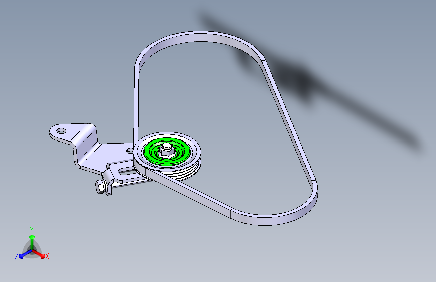 海马M2 MA10-12-000M1-E 机械张紧装置（更新）