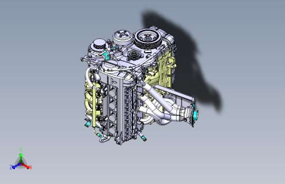 海马M2 MA10-02-000M1 发动机总成