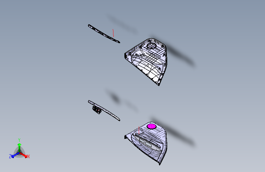 海马M2 MA20-68-000 内饰件