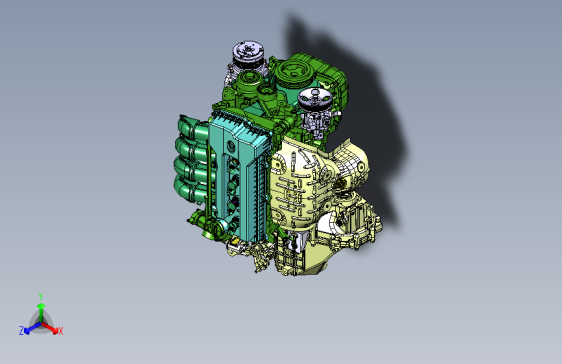力帆X60 S1000-动力总成