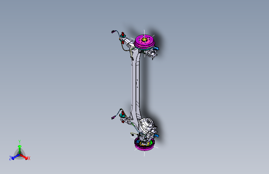 海马M2 MA10-05-000M1 后轴