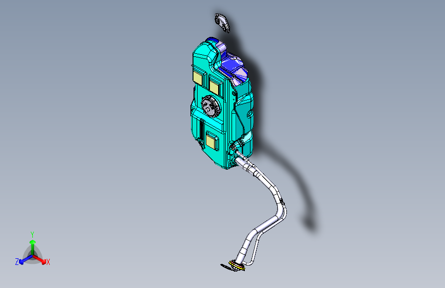 海马M2 MA10-42-000M1 燃油箱