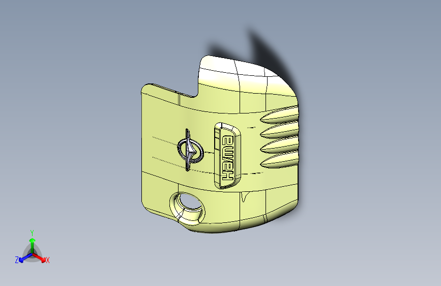 海马M2 MA10-10-000M1 发动机装饰盖装置