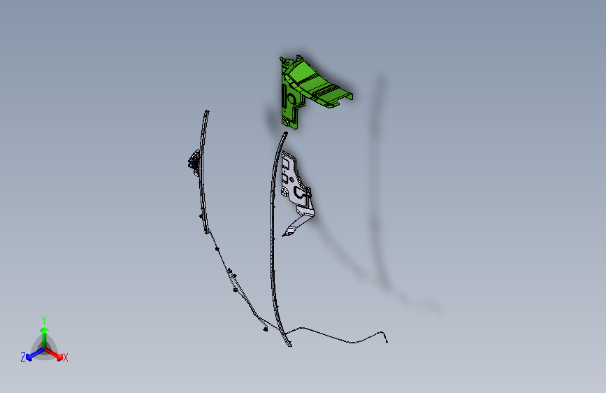 力帆X60 S8402发动机舱附件装置