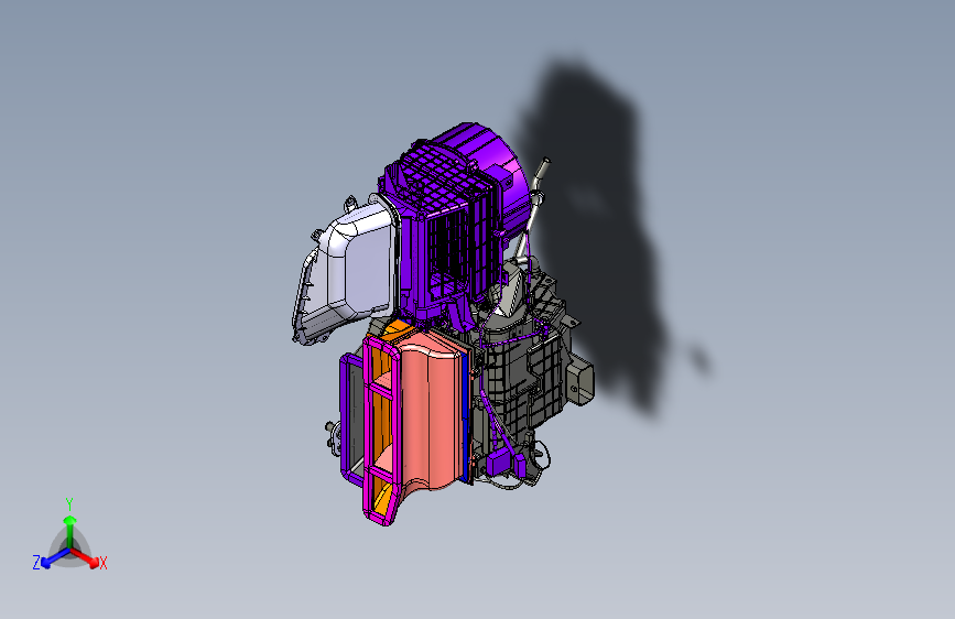 力帆X60 S8100010-HVAC总成