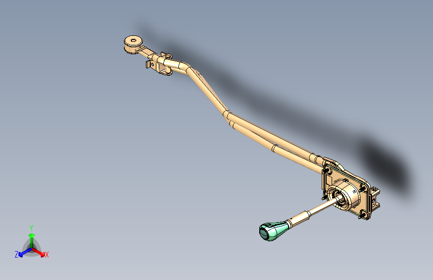 海马M3E M3E换挡机构数模-2010.10.18