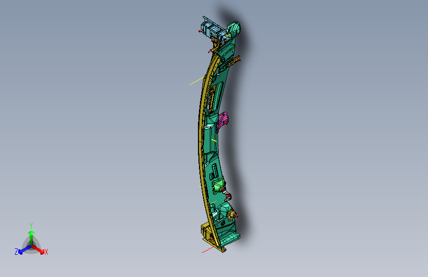 力帆X60 S5301000机舱上横梁