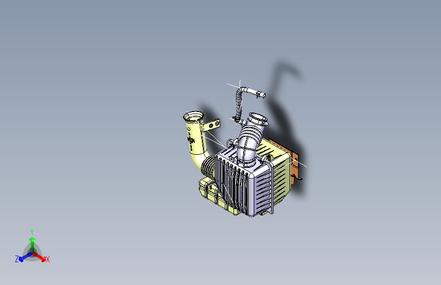 力帆X60 S1109-进气系装置