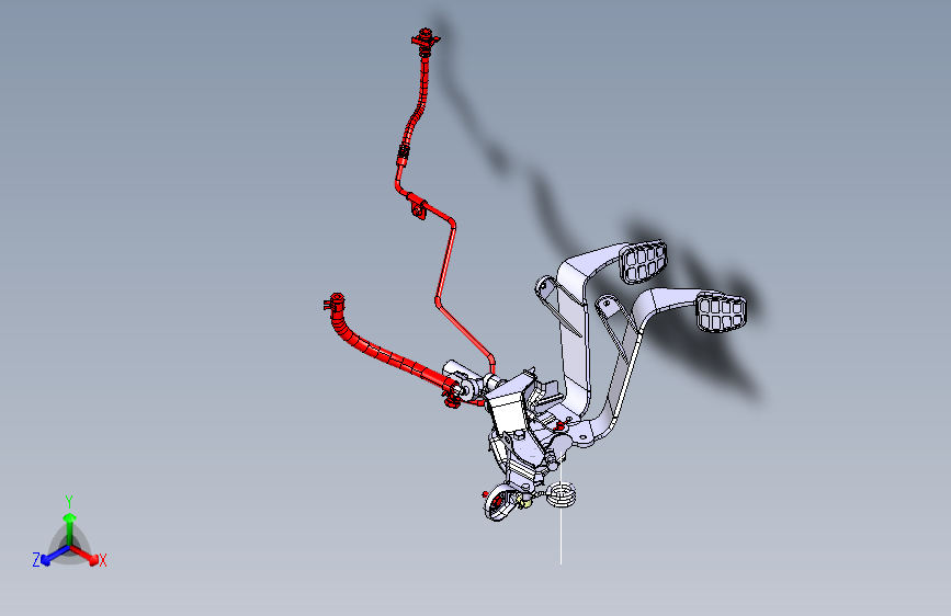 力帆X60 S1602-离合器操纵机构