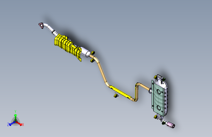力帆X60 S1200-排气系统装置
