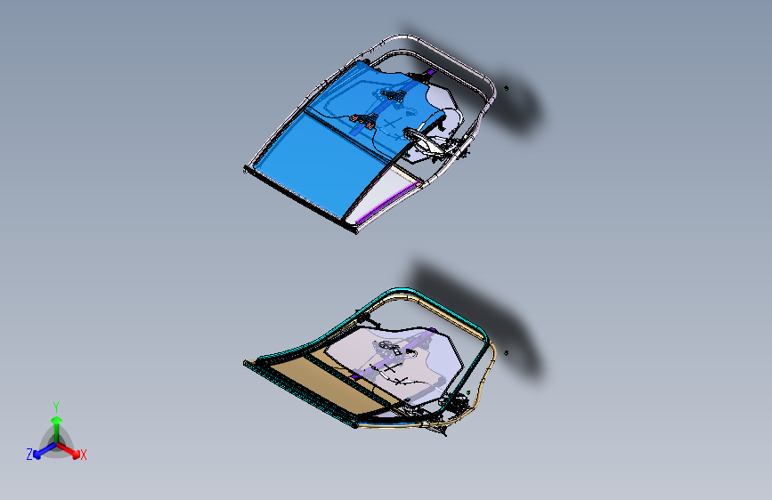 海马VF00 PA16-73-000后门附件