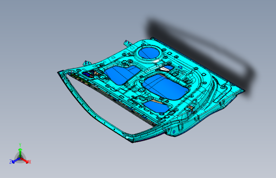 海马VF00 PA16-59-010 前门系统（左）