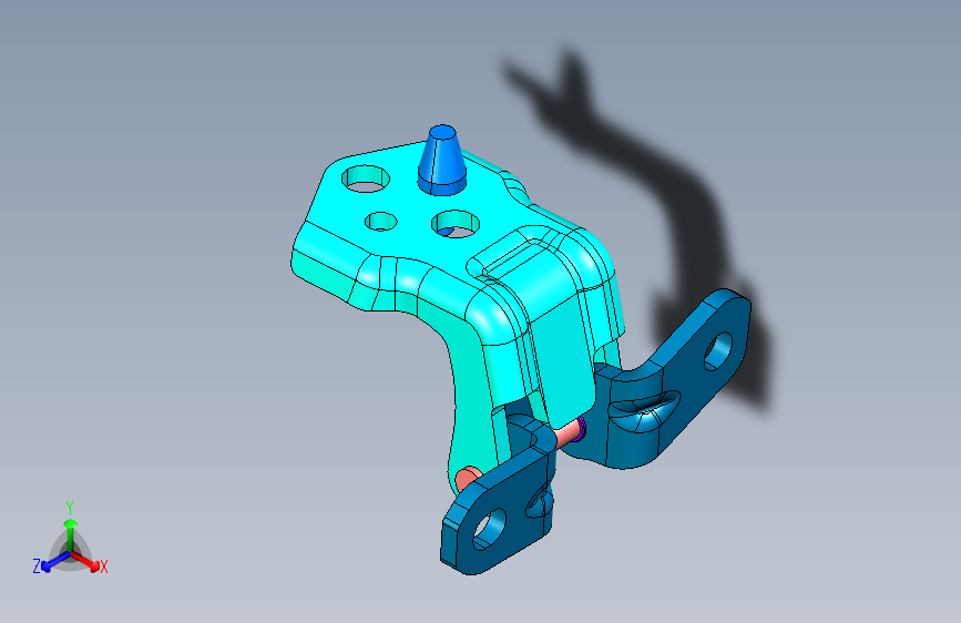 海马VF00 PA16-73-010 后门系统(左)