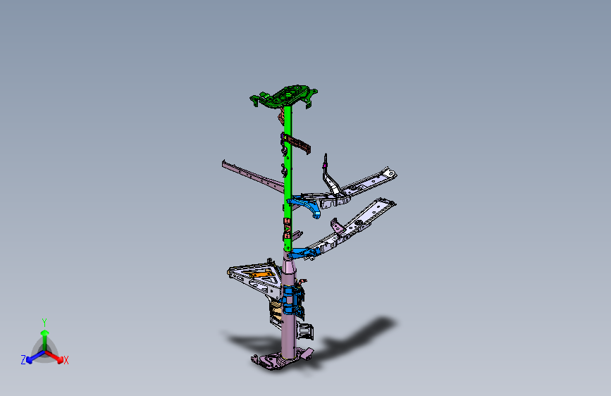 力帆X80 01_YAA5306000 仪表板总成