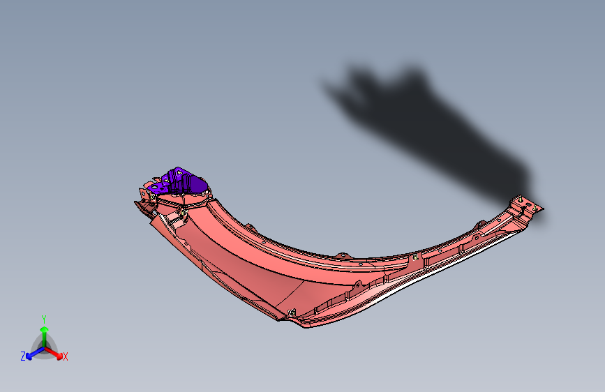 海马VF00 PA16-52-200 翼子板系统（左）