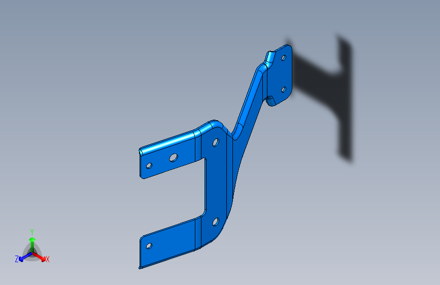 海马VF00 PA16-52-52Y 水箱架支架系统