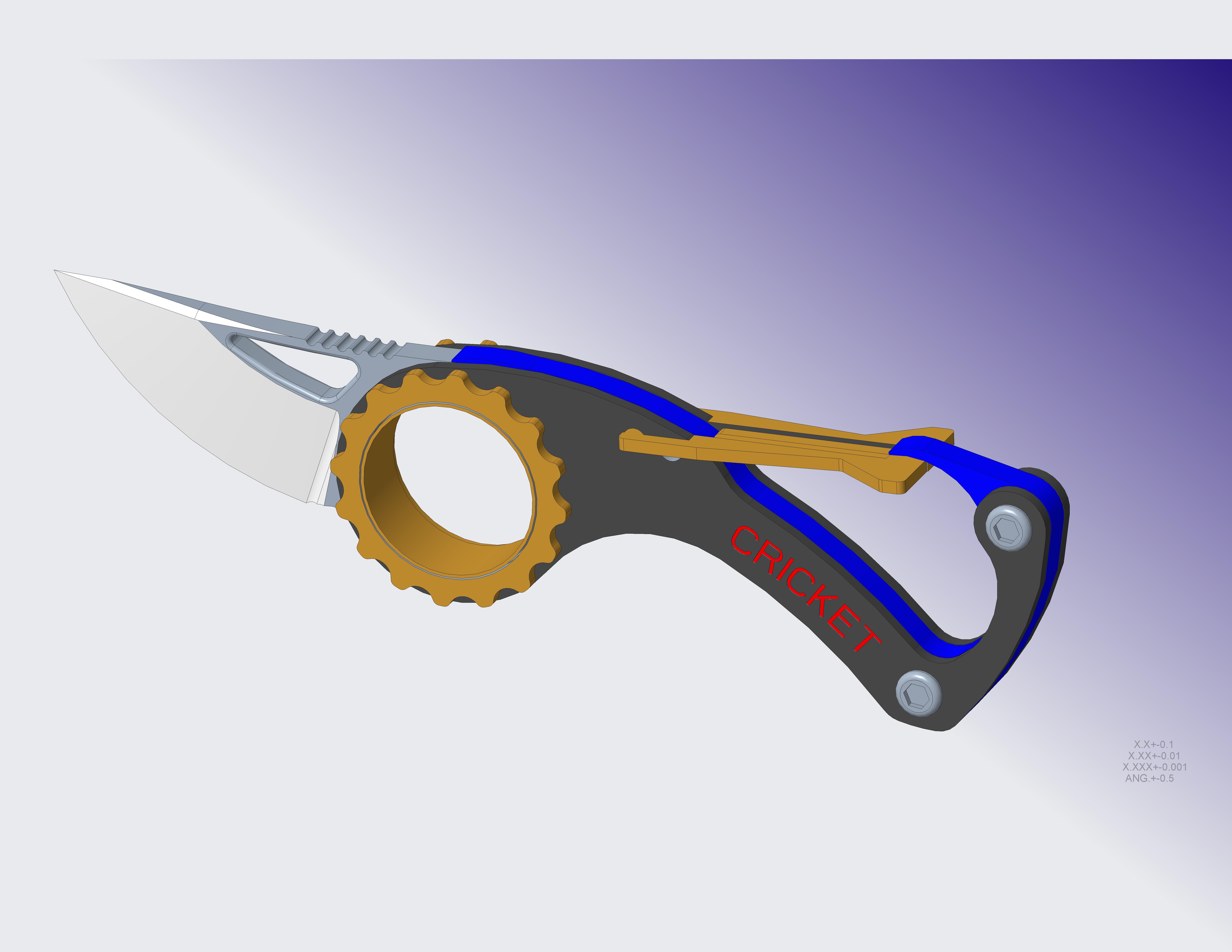 哥伦比亚河卡宾折叠刀