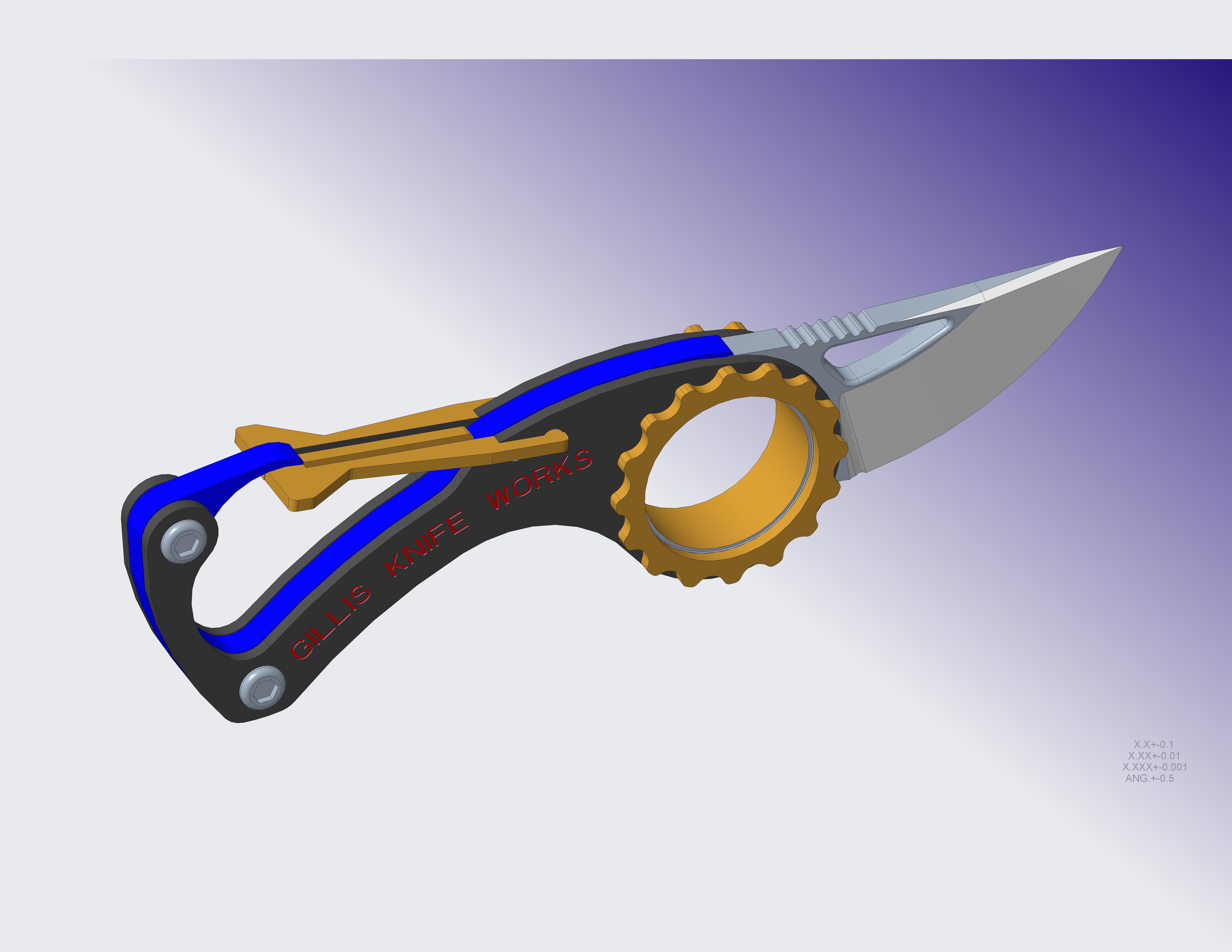 哥伦比亚河卡宾折叠刀