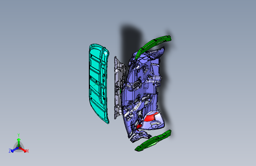 力帆X80 YAA5531000 NVH总成