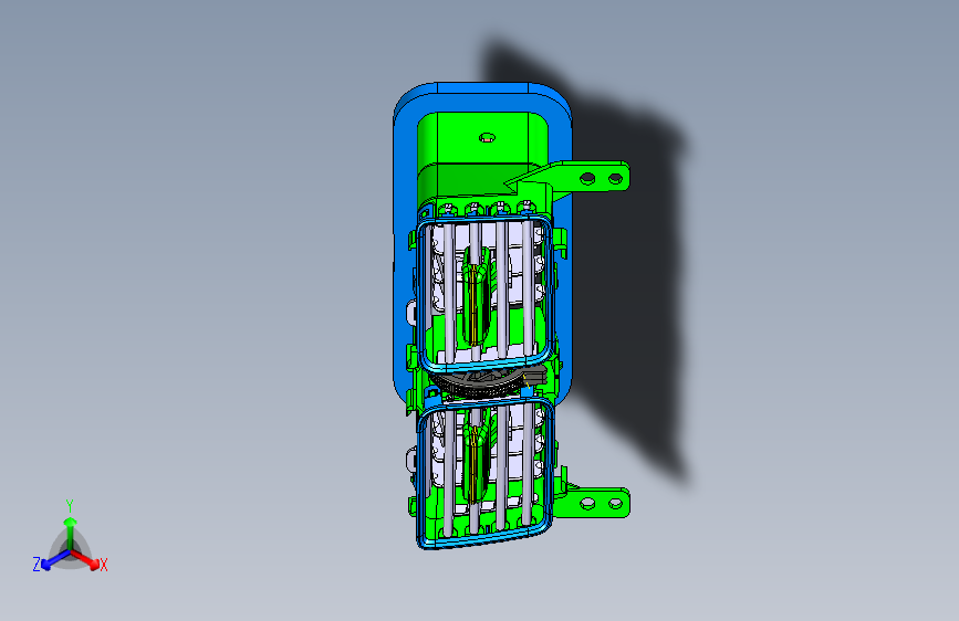 力帆X80 YAA5305100 副仪表板本体总成