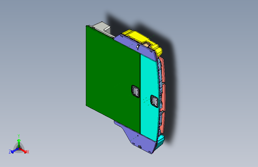 力帆X80 YAA5608000 行李箱总成