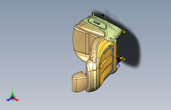 力帆X80 YAA6800000 驾驶员座椅装置
