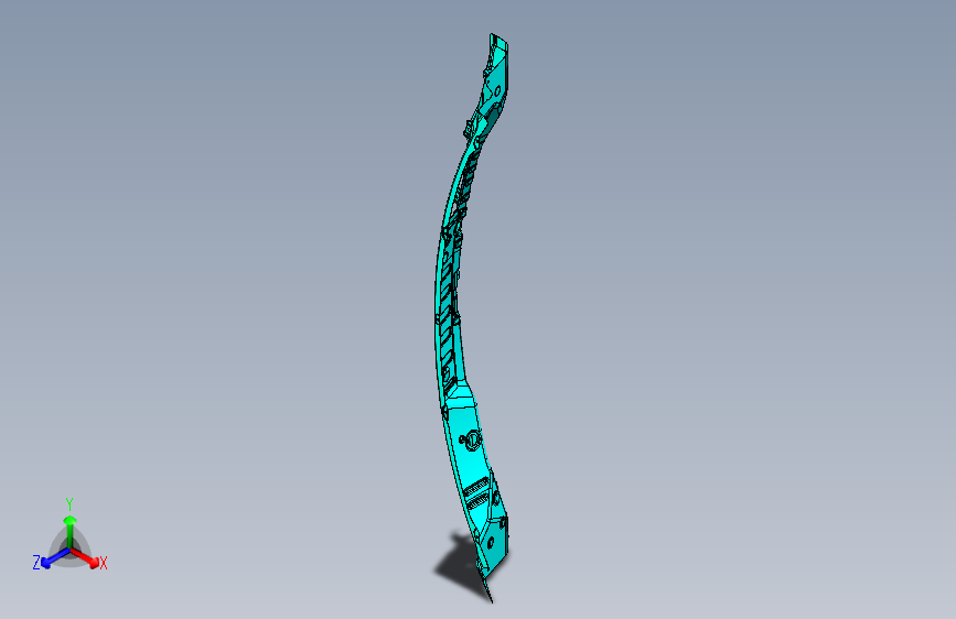 力帆X80 Y5301000前围板上横梁总成