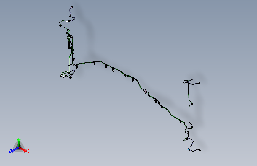 力帆X80 YAA3506-制动管路