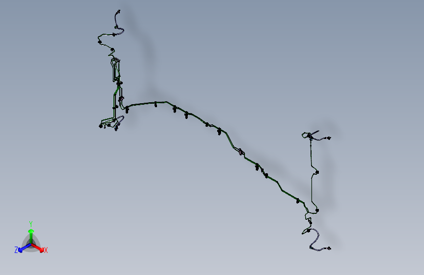 力帆X80 YAA3506B1-制动管路