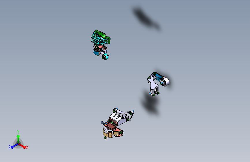 力帆X80 YAC1001-发动机悬置