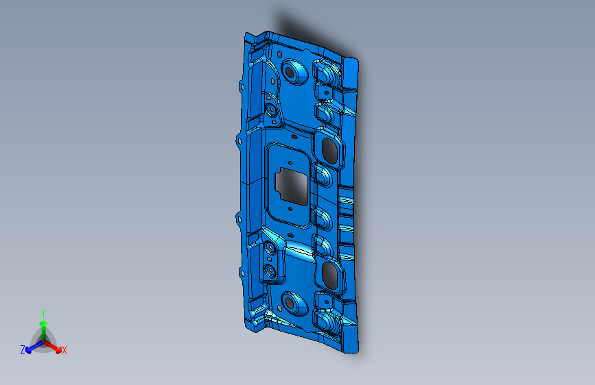 力帆X80 Y5701300顶盖后横梁总成