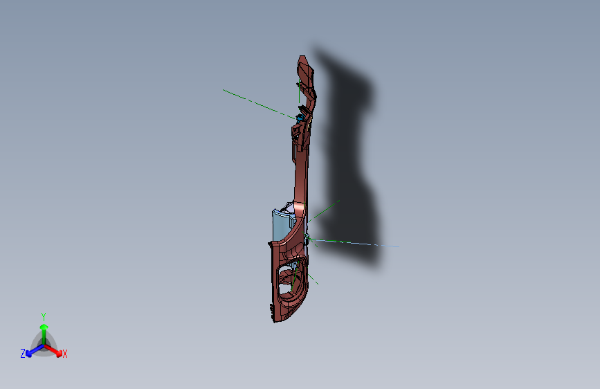 力帆X80 YAA5306200 仪表板下护板总成