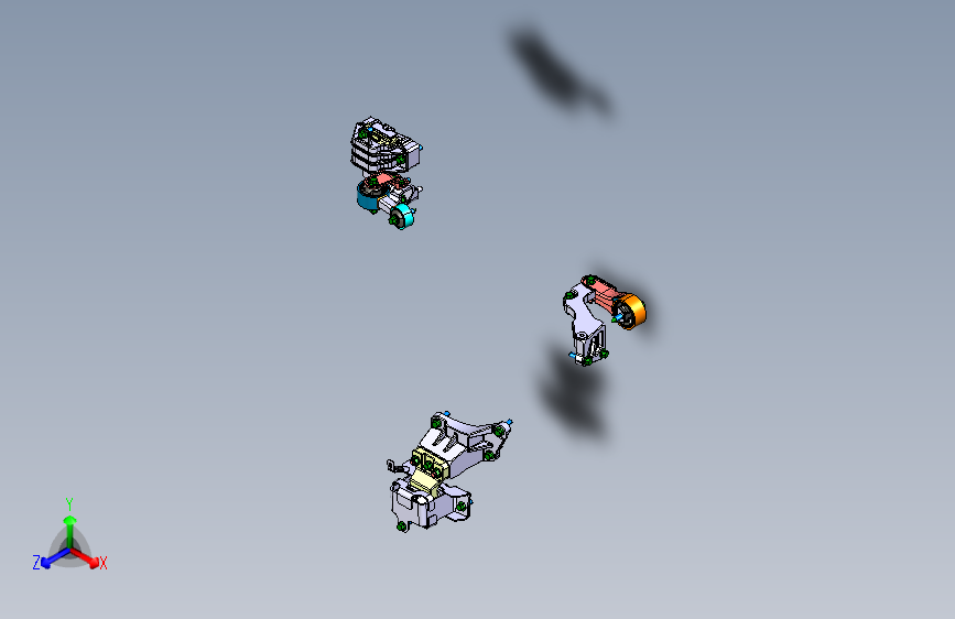 力帆X80 YAB1001-发动机悬置