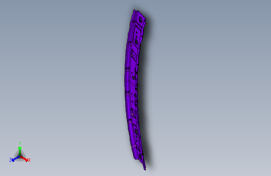 力帆X80 Y5701200顶盖前横梁总成