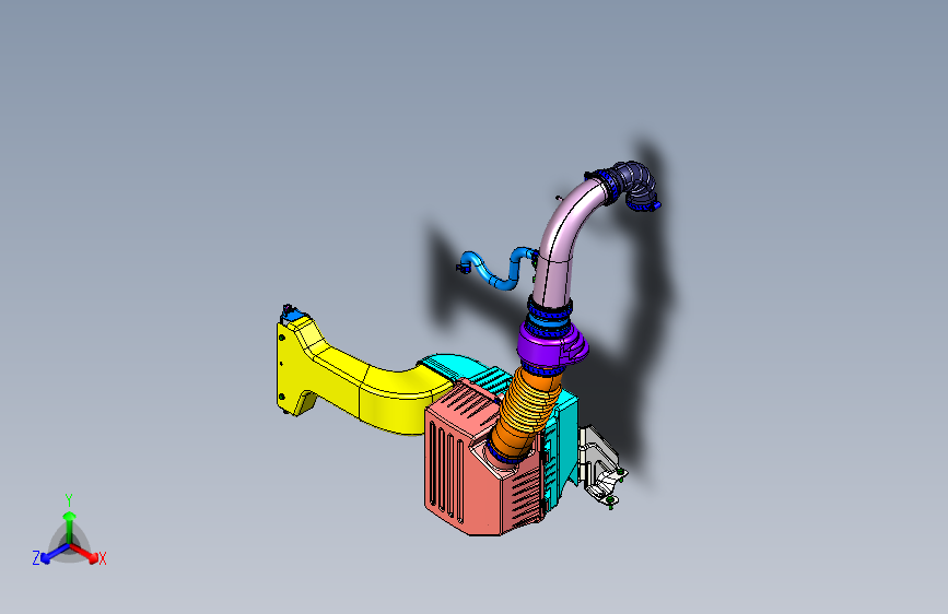 力帆X80 YAA1109-进气系统